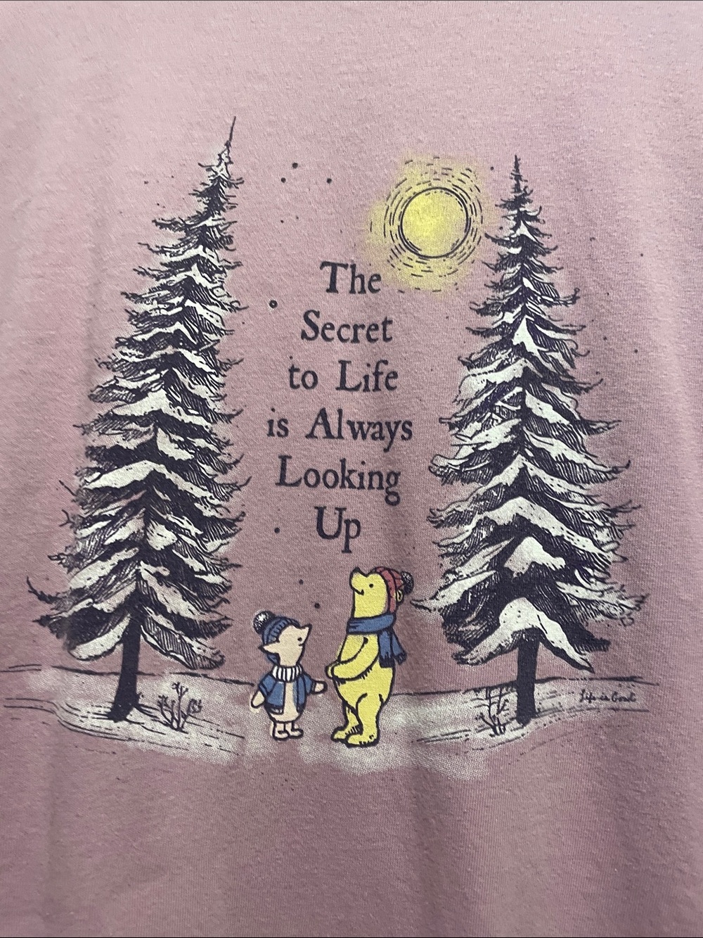 Life Is Good Lavender Forest Graphic Long Sleeve Tee - Picture 6 of 7